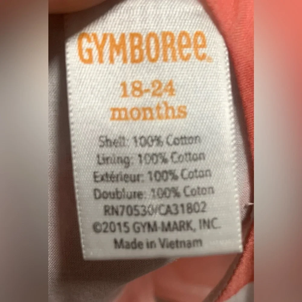Gymboree fully lined